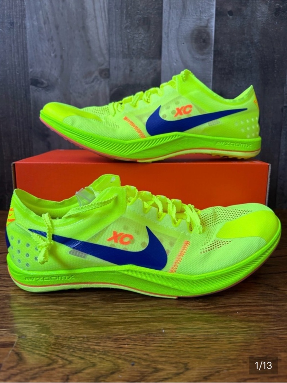Nike ZoomX Dragonfly XC Volt Racing Running Spikes Men’s 10.5 X 2 pairs